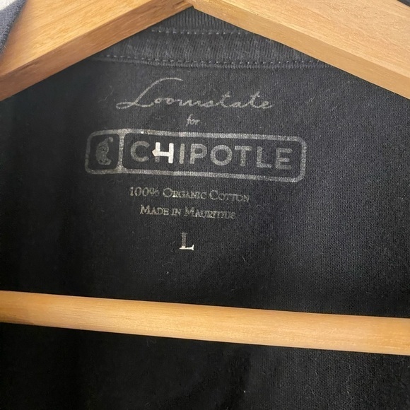 CHIPOTLE SKULL LONG SLEEVE SHIRT SIZE LARGE - Picture 2 of 3